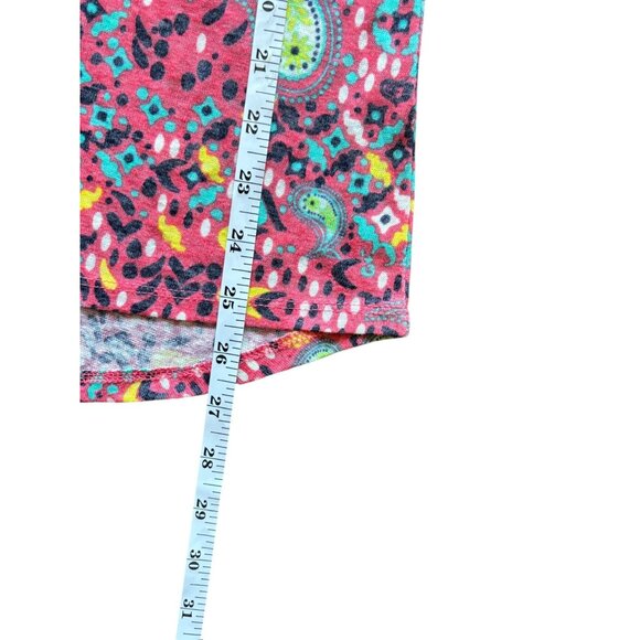 LuLaRoe Top In A Multi-Color Patterned Top - Picture 6 of 6